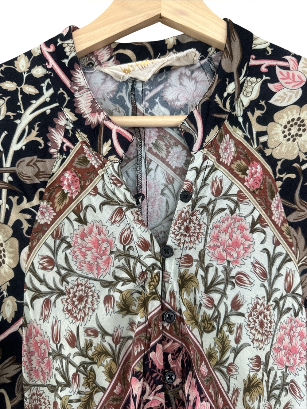 Jen's Pirate Booty Baroque Hyacinth Batwing Boho Maxi Dress - Picture 10 of 14